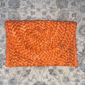 Liliana Orange Clutch